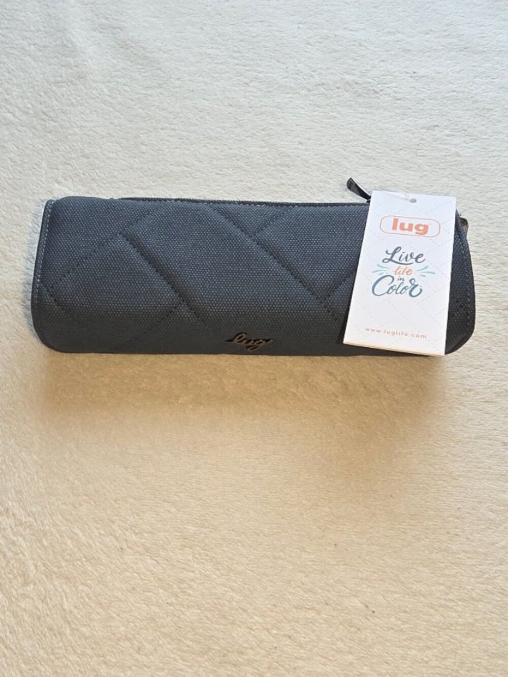 NWT Lug Choo Choo XL Matte Luxe SLATE BLUE